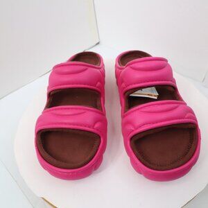 Original Crocs Classic Cozzzy Overpuff Sandal Women's  10 Dragon Fruit NEW